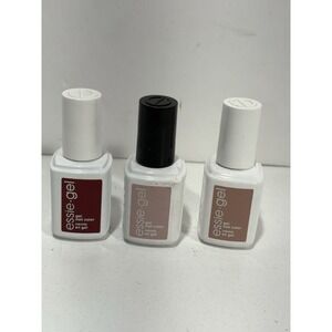 Essie Nail Polish Lot Of 3 - Topless & Barefoot, Members Only, With The Band